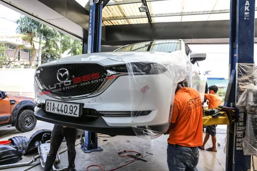 Phủ gầm wurth Mazda cx5 - Chống gỉ sét - cách âm xe
